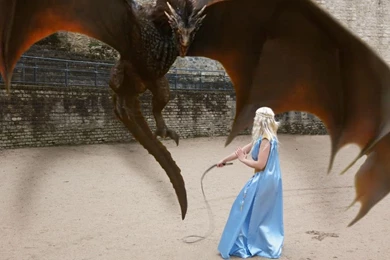 Dany And Drogon   Meereen By CerseiDM On DeviantArt