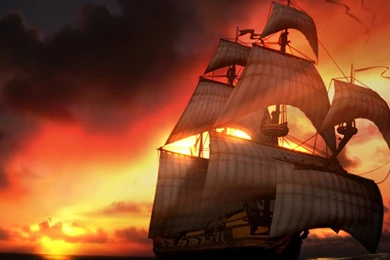 Pirate Ship Desktop Wallpaperwallpapers Pirates Caribbean Hd ...