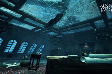 Pirate Ship Vindictus Artwork Nexon Games Chandelier Broken Glass ...