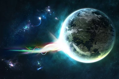 Colorful Agleam Wallpapers Space