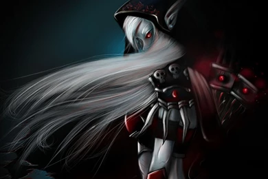 1920x1080 Sylvanas, White Hair, Elf, Windrunner, World Of Warcraft ...