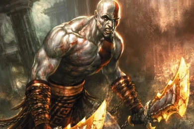 God Of War 4 3D Character Games Wallpapers HD D