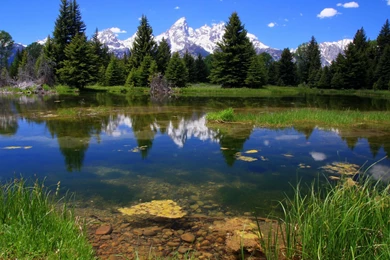 Mountains Landscapes Nature Reflections Backgrounds HD Desktop ...