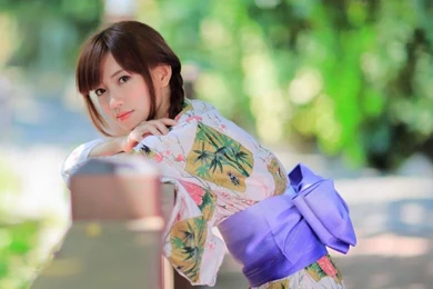 Beautiful Japanese Girl, Kimono, Summer Wallpaper,Beautiful HD ...
