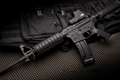 HD M16 Rifle Wallpapers ~ Military WallBase