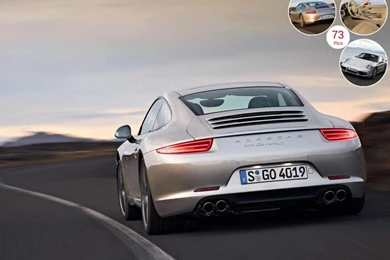 2012 Porsche 911 Carrera S   Rear