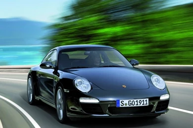 2011 Black Porsche 911 Black Edition iPad Wallpapers Download ...