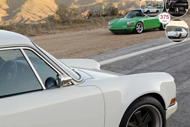 Singer Porsche 911 White