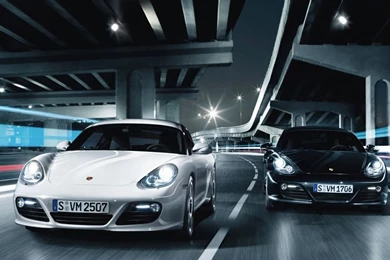Porsche Cayman Cars iPad Wallpapers Download