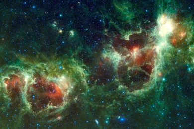 HD Desktop Backgrounds Green Nebula   Pics About Space