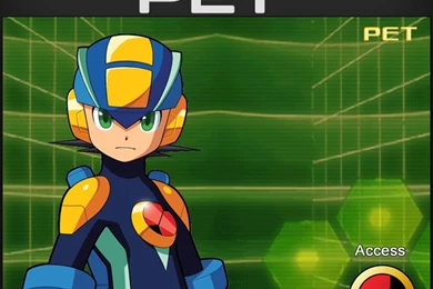 DeviantArt: More Like Megaman EXE PET On iPhone Retina Display ...