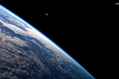 Fluffy Clouds Surrounding The Blue Planet Wallpapers   Space ...