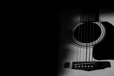 Gallery For Acoustic Guitar Photography Black And White Wallpapers