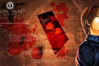 Death Note Yagami Light Wallpapers   (