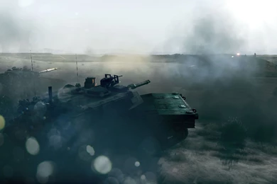 Download Wallpapers 2560x1440 Battlefield 3, Tanks, Mountain ...