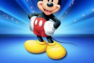 Samsung Galaxy A8 Wallpapers: Blue Mickey Mouse Android Wallpapers