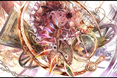 FLANDRE SCARLET WALLPAPER   (