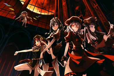 Embodiment Of Scarlet Devil Flandre Scarlet Hong Meiling Izayoi ...