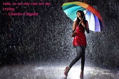 Love Is Treasure: Rain Wallpapers With Quotes