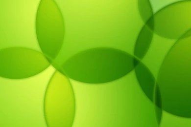 Green Abstract Bubbles Wallpapers