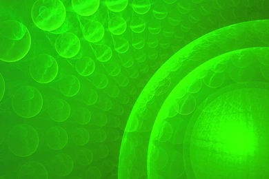 Green Bubbles Mobile Wallpapers 3116