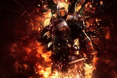 Download Wallpapers Batman: Arkham Origins, Deathstroke, Hero, Dlc ...