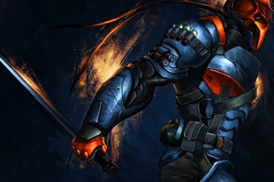 Deathstroke, Painting, Batman, Batman: Arkham Origins Wallpapers HD