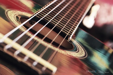 Acoustic Guitar HD Desktop Wallpapers : Widescreen : High ...