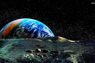 View From The Moon Wallpapers   Space Wallpapers