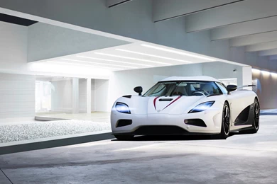 Koenigsegg Agera R, Supercar, White Car, Parking, Auto Wallpapers Hd