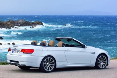 Bmw Cabrio White Car : Full HD Desktop Wallpapers : Wallinda