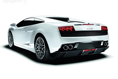 White Lamorghini Gallardo 2009 Wallpapers