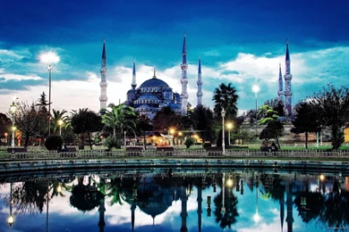 HD Sultan Ahmed Mosque Wallpapers