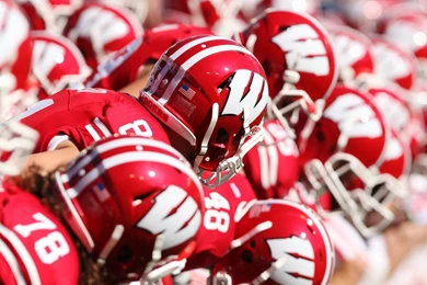 Download Wallpapers 2560x1080 Wisconsin Badgers, Basketball, Hats ...