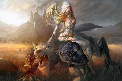 Human Priest & Worgen Computer Wallpapers, Desktop Backgrounds ...