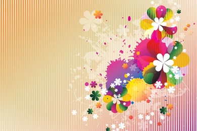 Spring Floral PPT Backgrounds   Abstract, Beige, Black, Blue ...