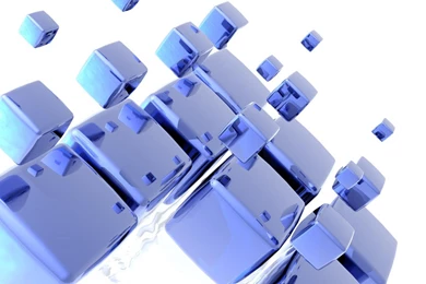 White Backgrounds 3d Abstract Bricks Cubes D Hd Wallpapers   (