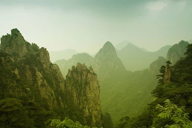 Yellow Mountain China Tavel Wallpapers Pictures Yellow Mountain ...