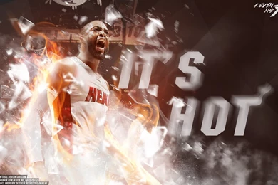 Dwyane Wade It's Hot Wallpapers By Kevin tmac On DeviantArt