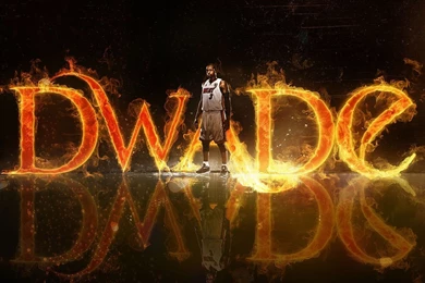 Dwyane Wade Burning Wallpapers