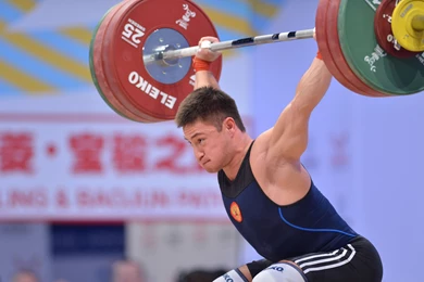 Download Wallpapers 3840x2160 Oleg Chen, Lifter, Weightlifting 4K ...