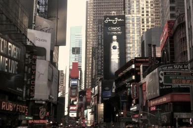 New York City Street iPad Air Wallpapers Download