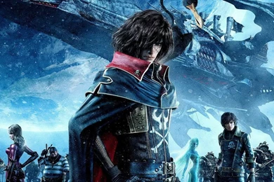DeviantArt: More Like GIF Captain Harlock And Yama I By Personaapollo