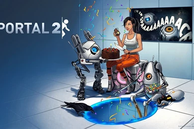 Portal, Portal 2, Valve, Portal Gun, GLaDOS, Chell, Video Games ...