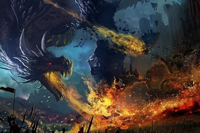 Dual Monitor Resolution Dragon Wallpapers HD, Desktop Backgrounds ...