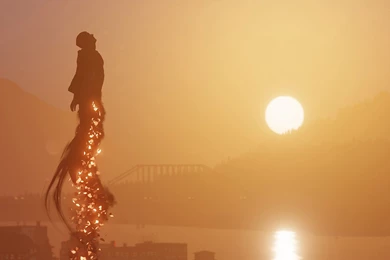 Delsin's Superpower At Sunset, InFAMOUS Second Son   1920x1080 ...