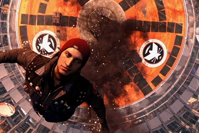 InFAMOUS SECOND SON Sci fi Action Adventure Warrior Wallpapers ...