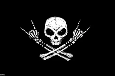 Free Skull Rock N Roll Desktop Wallpapers 19201080