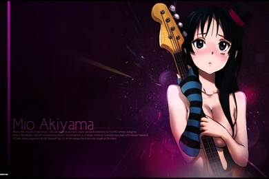 Mio Akiyama Dark Wall By Dark terra On DeviantArt