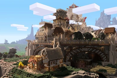 Download 1920x1080 Minecraft Ramparts Wallpapers